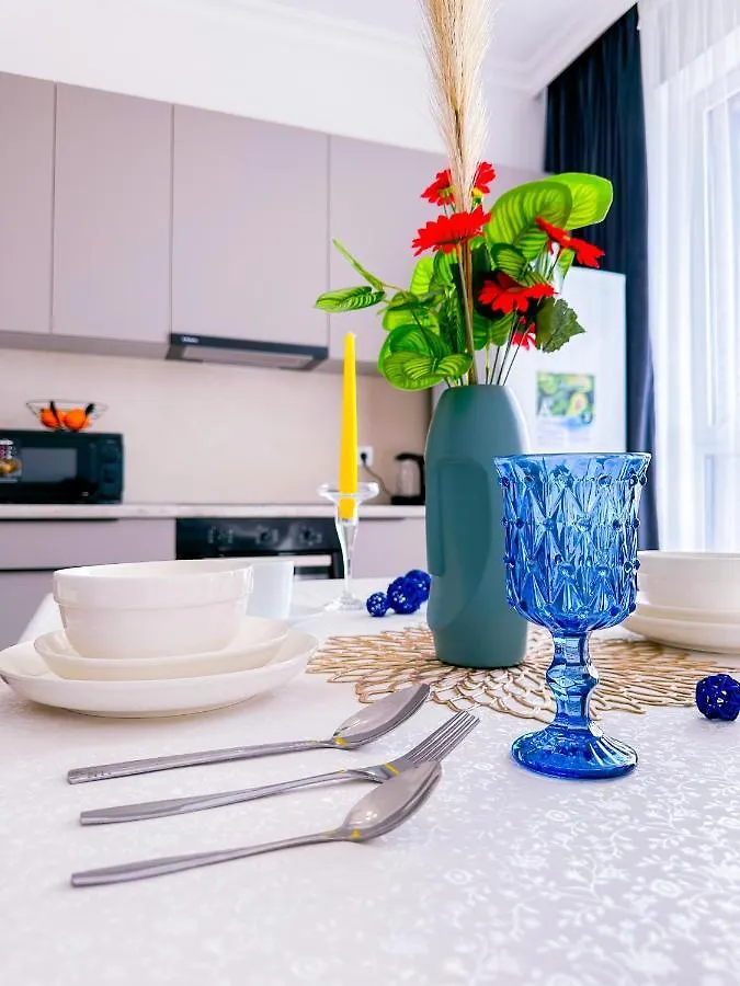 Apartment New 1 Bedroom Сеть Квартир Рядом Хан Шатыр Барыс Арена Байтерек Центр Города Nur-Sultan